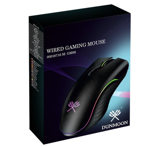 Souris gamer LED 1200-7200 DPI pour PC portable