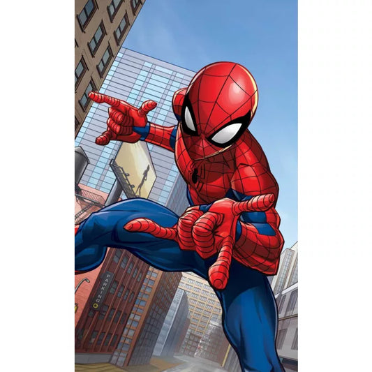 Serviette mains et visage spiderman 30×50cm