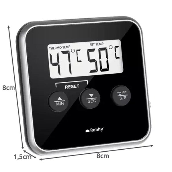 Thermomètre de cuisine avec sonde