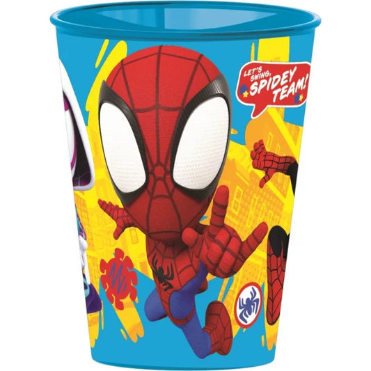 Gobelet plastique spiderman 260ml