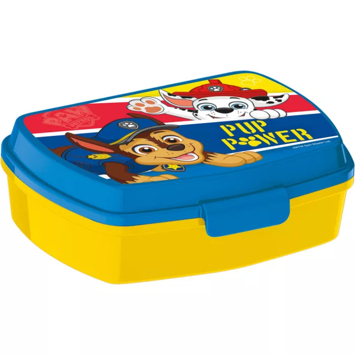 Boite a goûter pat patrouille 17×14×6,5cm