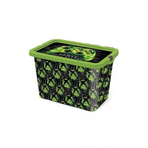 Boite de rangement plastique xbox 7L 19 x 19,5 x 29,5 cm