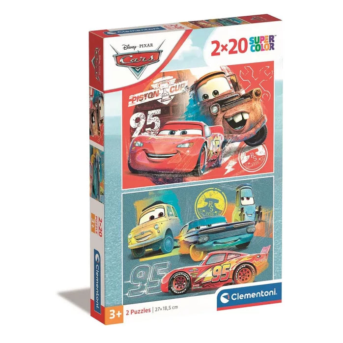 Puzzle cars 2×20 pièces