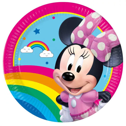 8 Assiettes Minnie