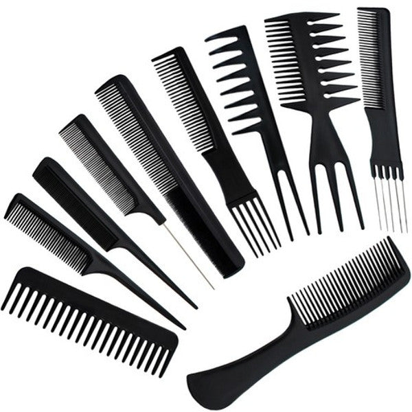 Peignes de coiffure - lot de 10