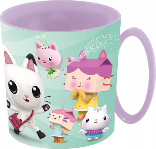 Mug plastique gabby chat 350ml