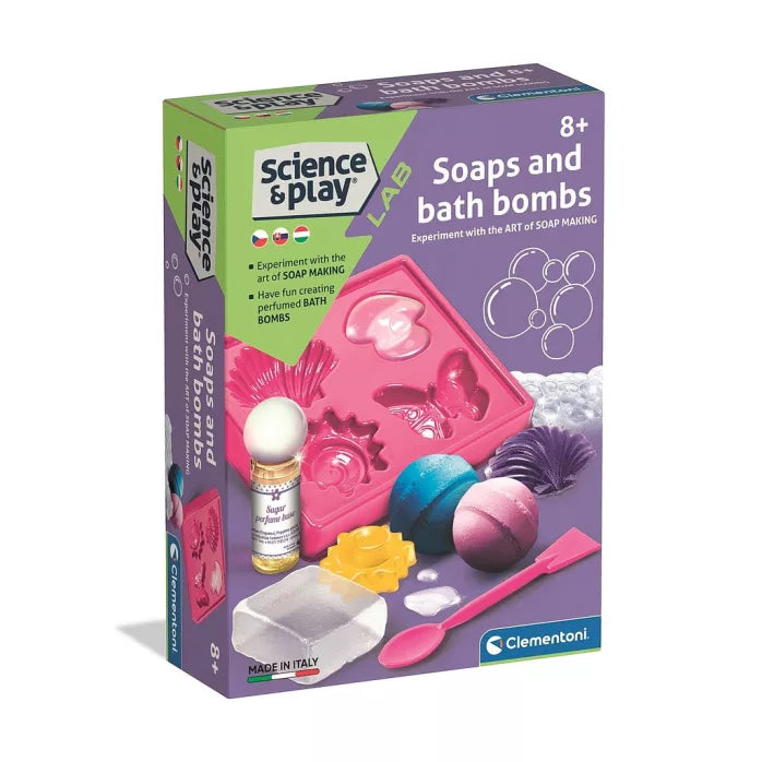 Kit bombes de bain 8+