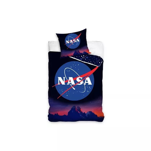 Parure de lit NASA 140×200 cm, 70×90 cm.