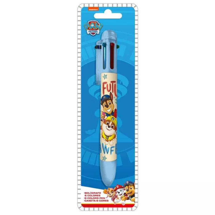 Stylos 6 couleurs pat patrouille