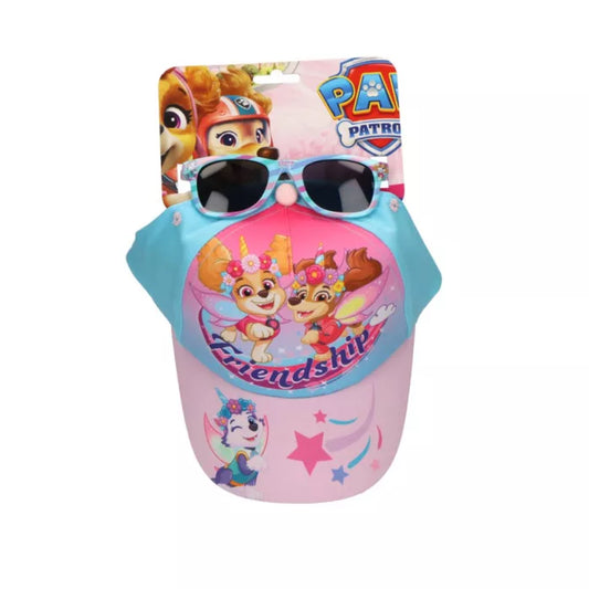 Ensemble lunettes de soleil et casquette pat patrouille