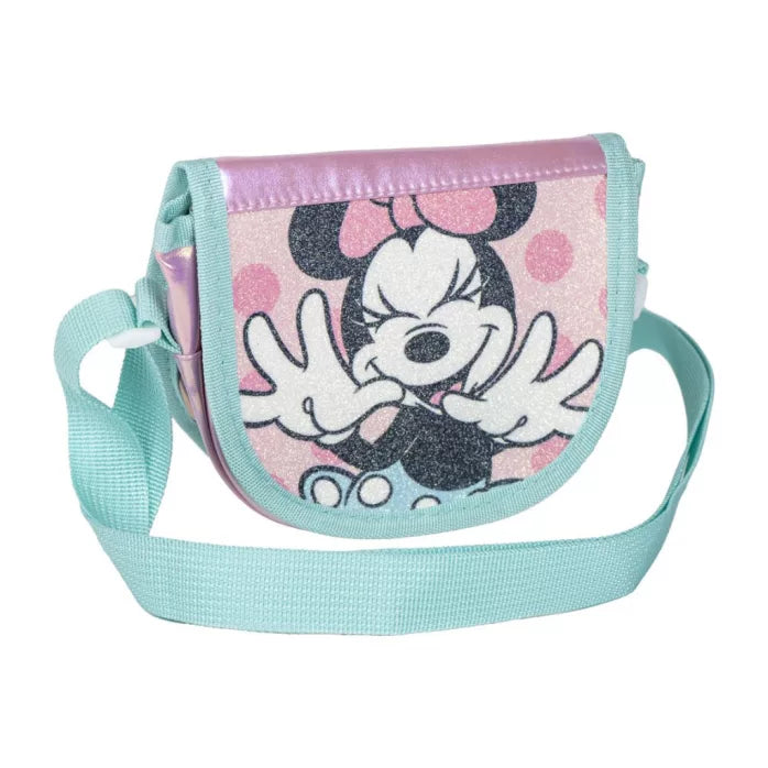 Sac bandoulière bleu Minnie