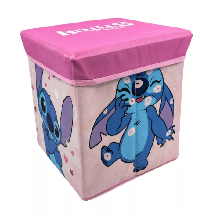 Coffret de rangement pour jouets Disney Lilo et Stitch Sweet Hearts 30×30×30 cm
