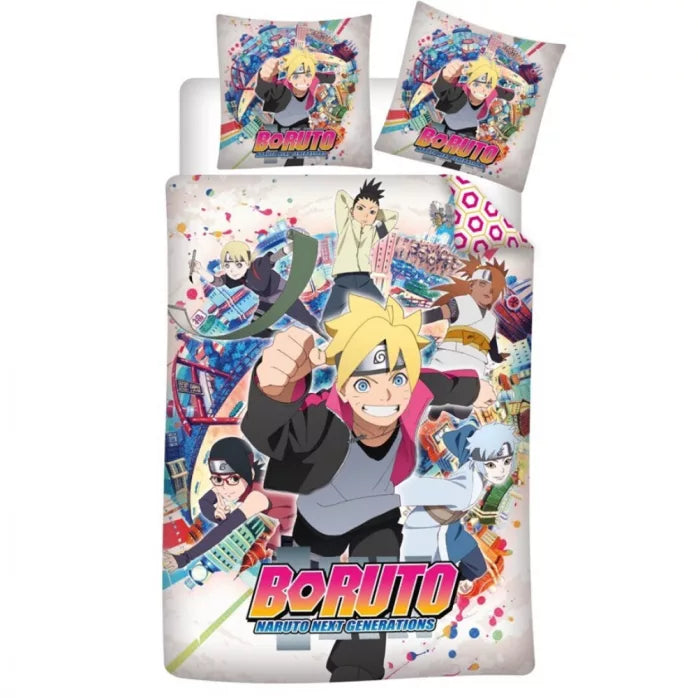 Housse de couette Naruto boruto 140×200cm