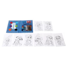 Ensemble papeterie avec coloriage pat patrouille