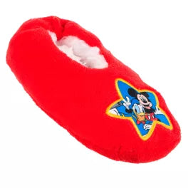 Pantoufles d'hiver Disney Mickey pour enfants, pointures 23 à 34.