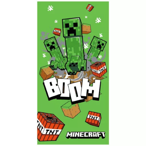 Serviette bain 70×140 Minecraft