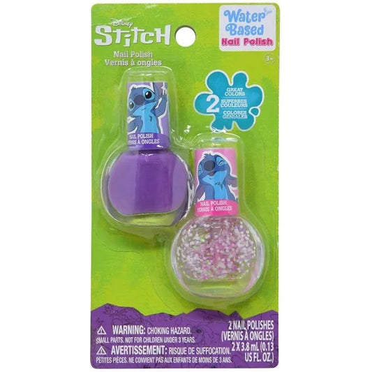 Lot de 2 vernis a ongles stitch