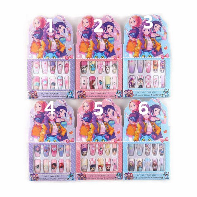 Faux ongles K-pop