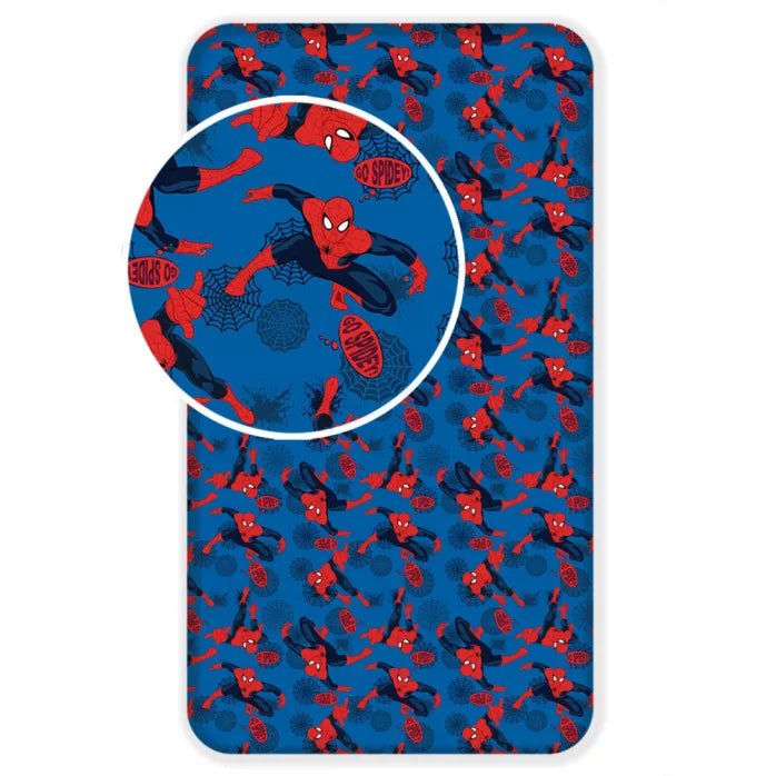 Drap housse spiderman 90×200cm