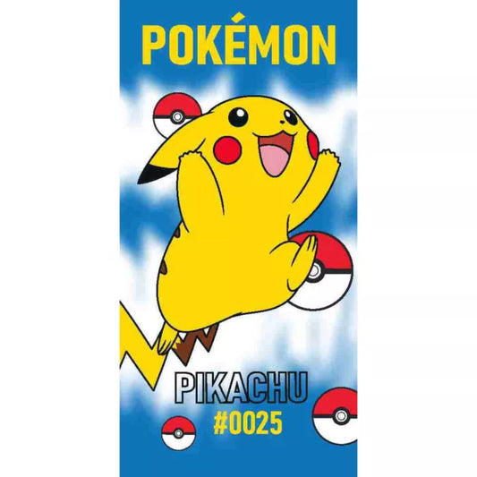 Serviette de bain coton pokémon 70×140cm