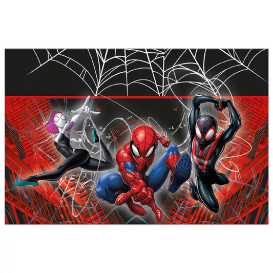 Nappe anniversaire spiderman 120×180cm