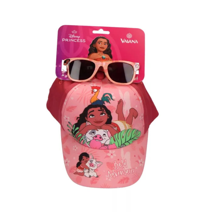 Ensemble casquette et lunettes de soleil Vaiana