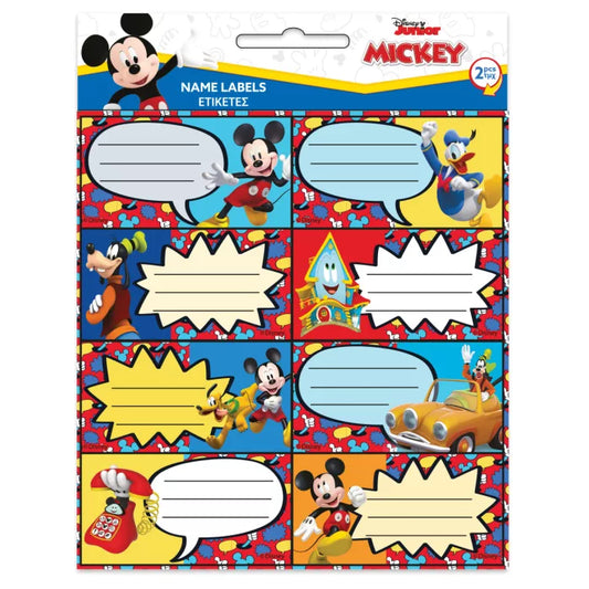 Étiquettes autocollantes Mickey