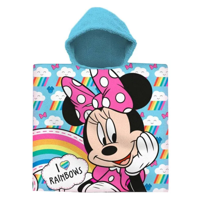 Poncho de plage Disney Minnie  60x120cm