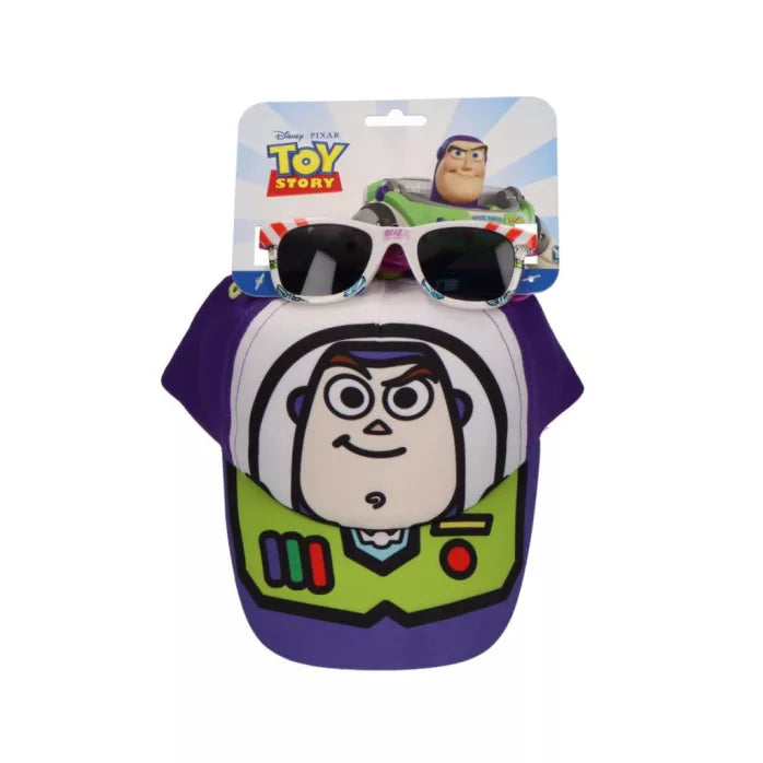Ensemble lunettes de soleil et casquette Toy story